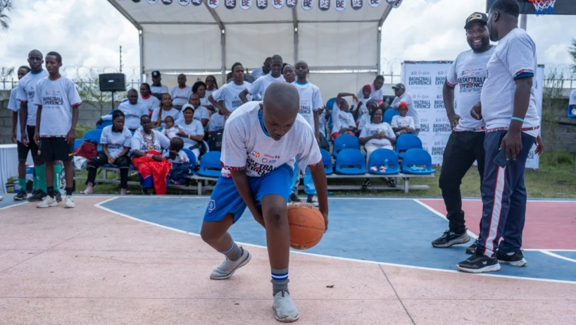 Empowering his voice through Basketball